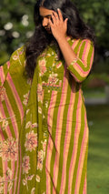 Cotton Three Piece Dress Set